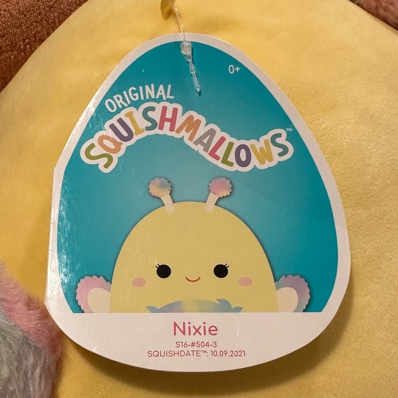 Squishmallows 18 in Nixie the Butterfly - Picture 3 of 5